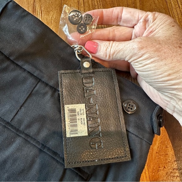 Da-Nang Surplus Indochine Womens Black Baggy Y2K 90’s Style Wide Leg Trousers 10 - Picture 6 of 12